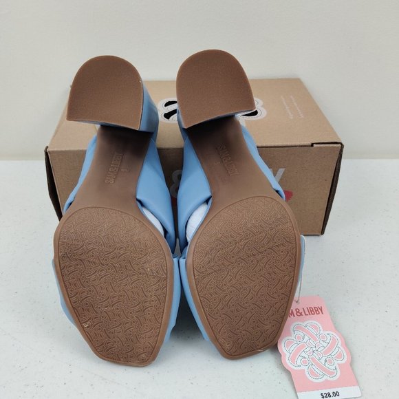 Sam & Libby Women's Dress Jovanna Sandal Blue US Womens Size 9 With Box & Tags - Picture 5 of 7